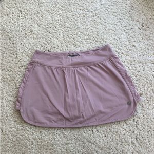 Purple tennis skirt